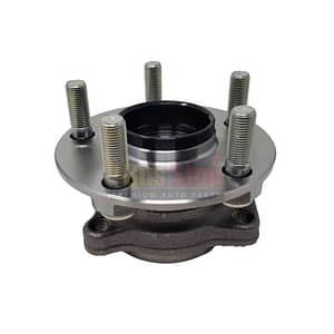 Front wheel hub and bearing