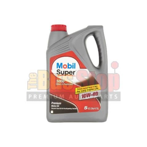 Mobil Super 5000, 10w-40, 5 Quart